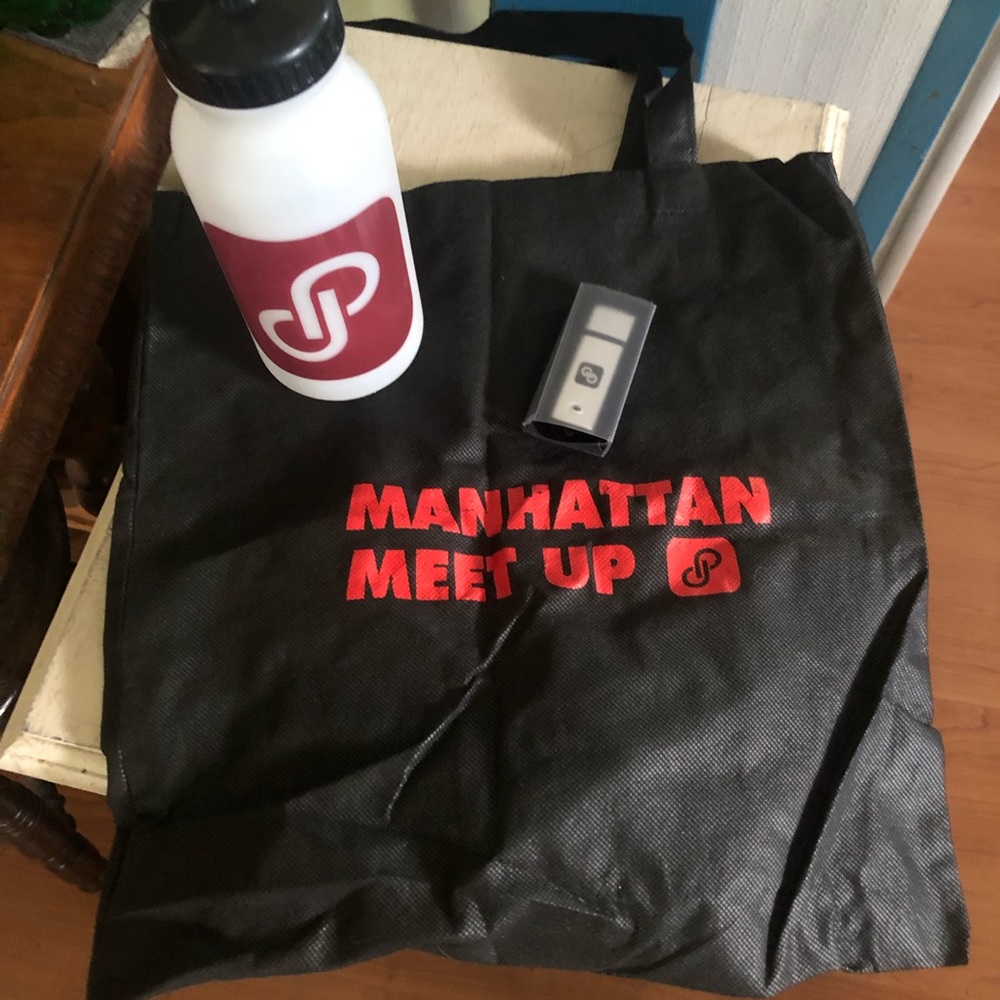 POSHMARK Tote Bag Water Bottle & Flash-drive